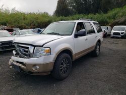 Ford Expedition Vehiculos salvage en venta: 2011 Ford Expedition XLT