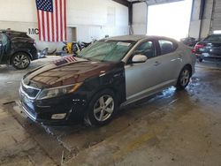 KIA salvage cars for sale: 2015 KIA Optima LX