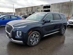 Salvage cars for sale at Fredericksburg, VA auction: 2022 Hyundai Palisade Calligraphy