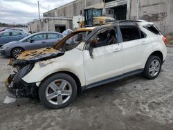 Salvage cars for sale at Fredericksburg, VA auction: 2014 Chevrolet Equinox LTZ