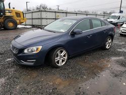 Salvage cars for sale at Hillsborough, NJ auction: 2015 Volvo S60 Premier
