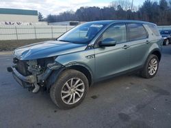 Salvage cars for sale from Copart Assonet, MA: 2017 Land Rover Discovery Sport HSE