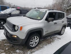 Salvage cars for sale from Copart Candia, NH: 2018 Jeep Renegade Sport