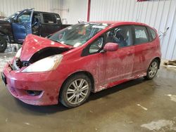 Salvage cars for sale from Copart Milwaukee, WI: 2010 Honda FIT Sport