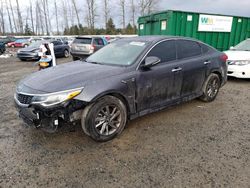 KIA Optima LX salvage cars for sale: 2019 KIA Optima LX