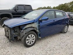 Salvage cars for sale at Houston, TX auction: 2016 Hyundai Accent SE