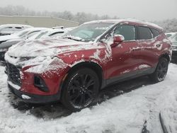 Salvage cars for sale from Copart Exeter, RI: 2022 Chevrolet Blazer RS