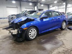 Honda Civic LX salvage cars for sale: 2016 Honda Civic LX