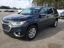 Chevrolet salvage cars for sale: 2018 Chevrolet Traverse LT