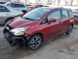 Nissan salvage cars for sale: 2017 Nissan Versa Note S