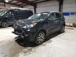 Salvage cars for sale from Copart Chambersburg, PA: 2017 KIA Sportage EX