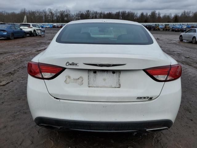 2016 Chrysler 200 S