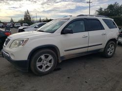 Salvage cars for sale from Copart San Martin, CA: 2010 GMC Acadia SL