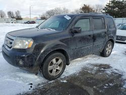 Salvage cars for sale from Copart Moraine, OH: 2009 Honda Pilot EXL