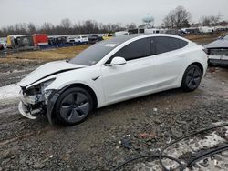 Salvage cars for sale at Hillsborough, NJ auction: 2020 Tesla Model 3