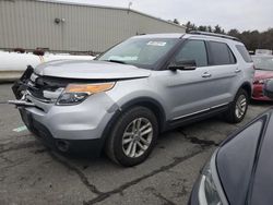 Salvage cars for sale from Copart Exeter, RI: 2014 Ford Explorer XLT