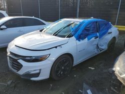 Chevrolet salvage cars for sale: 2021 Chevrolet Malibu LT