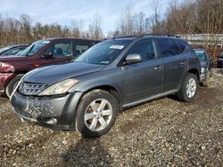 Nissan Murano sl salvage cars for sale: 2007 Nissan Murano SL