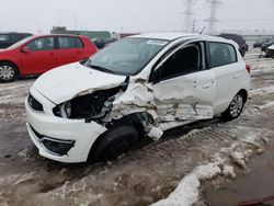 Mitsubishi Mirage ES Vehiculos salvage en venta: 2018 Mitsubishi Mirage ES