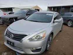 Salvage cars for sale at Brighton, CO auction: 2015 Nissan Altima 2.5