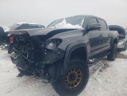 Salvage cars for sale from Copart Elgin, IL: 2018 Toyota Tacoma Double Cab