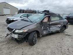 Honda Civic EX salvage cars for sale: 2013 Honda Civic EX