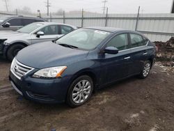 Salvage cars for sale from Copart Chicago Heights, IL: 2013 Nissan Sentra S