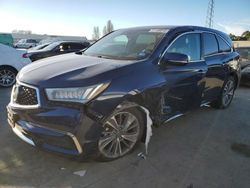 Salvage cars for sale at Vallejo, CA auction: 2017 Acura MDX Technology