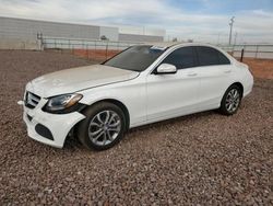 Salvage cars for sale at Phoenix, AZ auction: 2015 Mercedes-Benz C 300 4matic