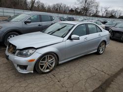 Mercedes-Benz salvage cars for sale: 2013 Mercedes-Benz C 300 4matic