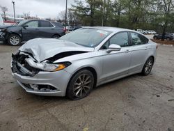 Salvage cars for sale from Copart Lexington, KY: 2017 Ford Fusion SE