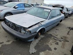 Salvage cars for sale at Martinez, CA auction: 1990 Toyota Camry