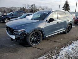 Salvage cars for sale at Ham Lake, MN auction: 2022 Mazda CX-9 Grand Touring
