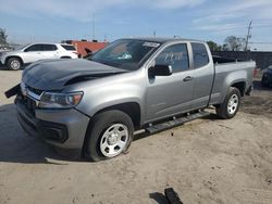 Chevrolet salvage cars for sale: 2021 Chevrolet Colorado