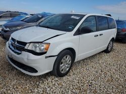 Salvage cars for sale from Copart Temple, TX: 2019 Dodge Grand Caravan SE
