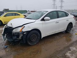 Salvage cars for sale from Copart Elgin, IL: 2014 Nissan Sentra S