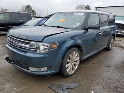 Salvage cars for sale at Shreveport, LA auction: 2016 Ford Flex SEL