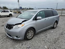 Salvage cars for sale from Copart Hueytown, AL: 2017 Toyota Sienna XLE