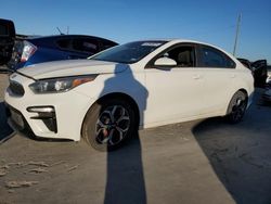 Salvage cars for sale from Copart Grand Prairie, TX: 2019 KIA Forte FE