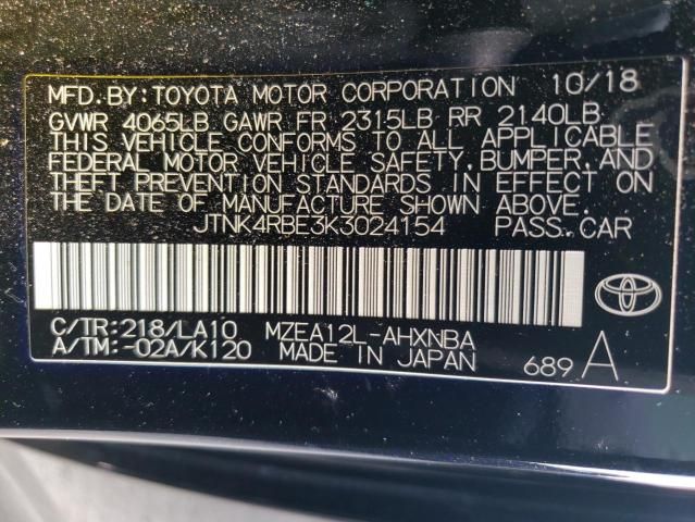 2019 Toyota Corolla SE
