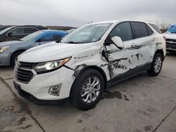Salvage cars for sale at Grand Prairie, TX auction: 2018 Chevrolet Equinox LT
