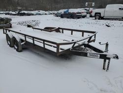 Salvage trucks for sale at Hurricane, WV auction: 2016 Tpew Trailer