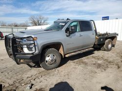 Salvage cars for sale from Copart Wichita, KS: 2022 Chevrolet Silverado K3500 LT