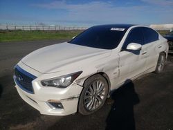 Vehiculos salvage en venta de Copart Sacramento, CA: 2019 Infiniti Q50 Luxe