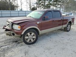 Salvage cars for sale at Loganville, GA auction: 2007 Ford F150 Supercrew