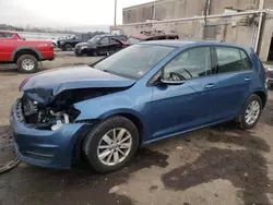 Salvage cars for sale at Fredericksburg, VA auction: 2016 Volkswagen Golf S