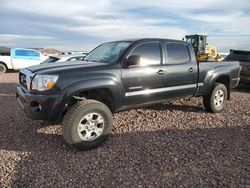 Salvage cars for sale from Copart Phoenix, AZ: 2007 Toyota Tacoma Double Cab Prerunner Long BED