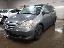 Honda Odyssey EX salvage cars for sale: 2007 Honda Odyssey EX