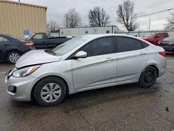 Salvage cars for sale from Copart Moraine, OH: 2017 Hyundai Accent SE