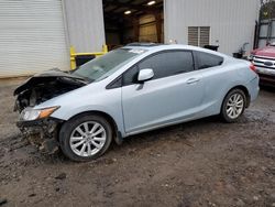 Salvage cars for sale at Austell, GA auction: 2012 Honda Civic EX